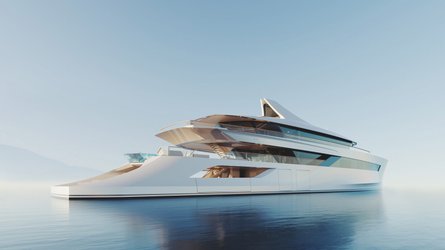 Feadship Concept C, одна из самых дорогих в мире яхт, судно, которое самостоятельно генерирует экологически-чистую энергию