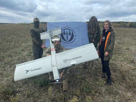 дрон Darts, Україна, війна