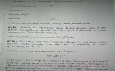 Проблема с документами, Кузьмин, репортаж СМИ, судебное решение