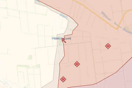 Карта боевых действий