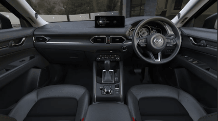 оновлена Mazda CX-5 2022, інтер'єр