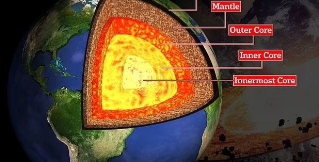 Сердце планеты. Ученые обнаружили, что в центре ядра Земли скрыт огромный  железный шар