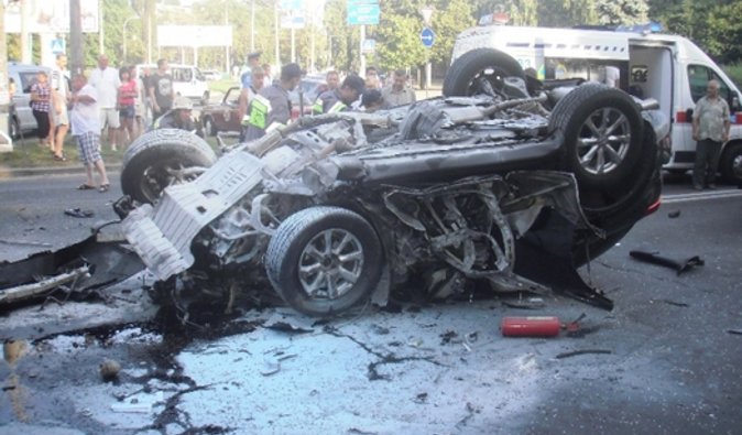 В Киеве с начала 2013 года в ДТП погибли 65 человек