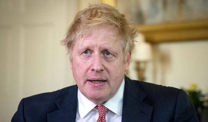 "Твердо стоим за украинский народ": Борис Джонсон записал ролик после визита в Киев (видео)