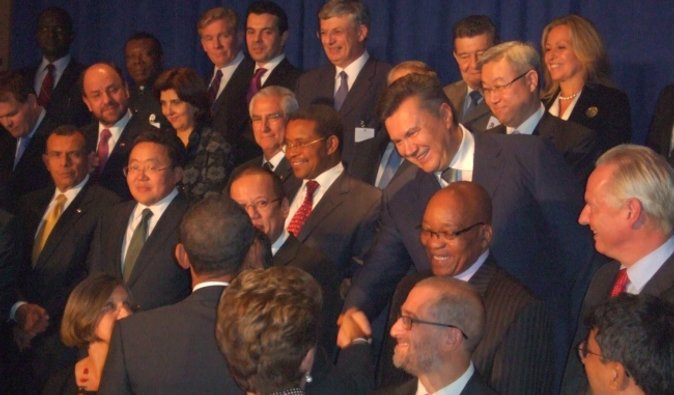 МИД Украины: Встреча Януковича и Обамы прошла хорошо