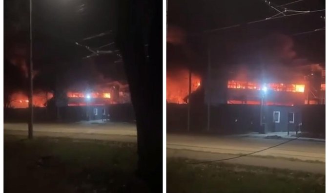 В российском Таганроге взрывы и пожар: пылает завод, который обеспечивает ВС РФ дронами, — соцсети (видео)