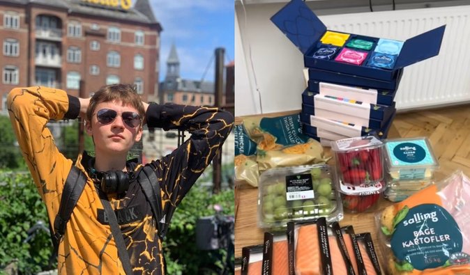 Цілі гори їжі: українець показав, що викидають супермаркети в Європі (фото, відео)