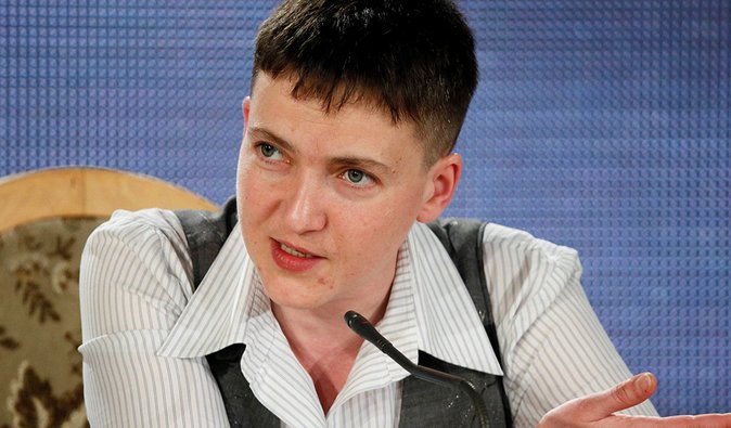 Савченко рассказала о состоянии своего здоровья