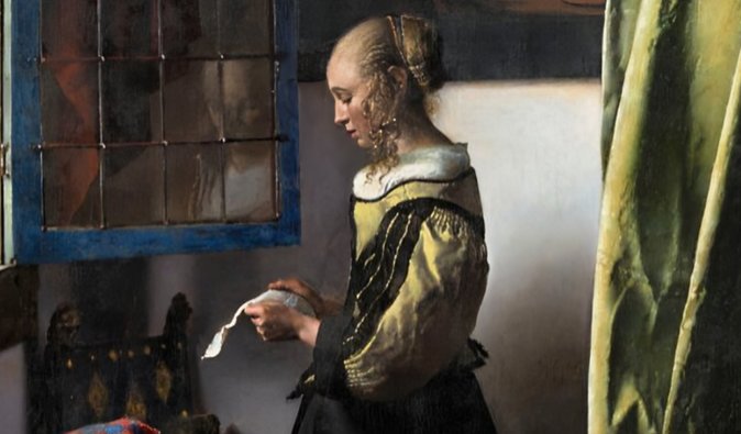 "Девушка, читающая письмо у окна": что она узнала и почему картины Вермеера стоят $250 млн