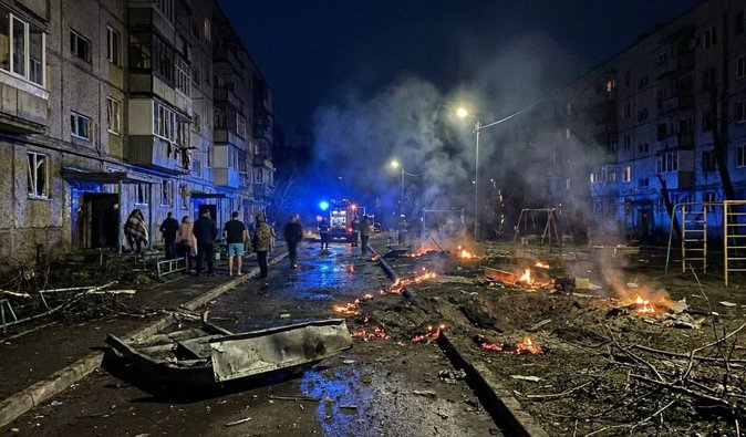 Дроны разбили нефтехимический завод в Ставропольском крае РФ (видео)