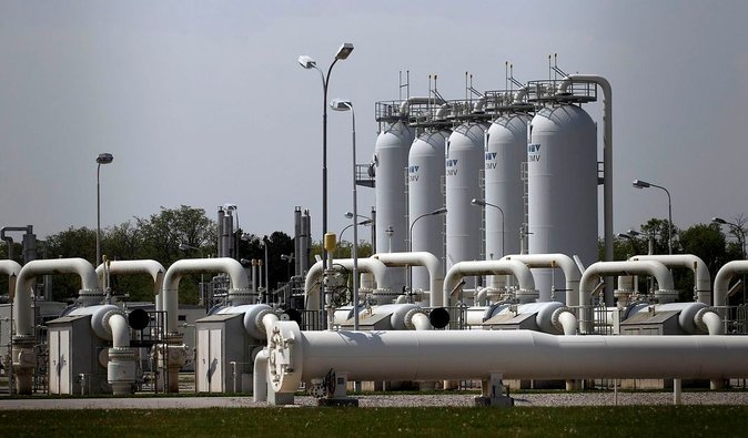 Поставки российского газа через газовый хаб в Австрии полностью восставлены