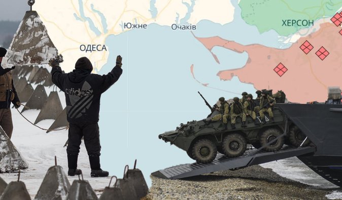 128 кілометрів до Одеси: чи здатна РФ реалізувати сухопутний сценарій наступу