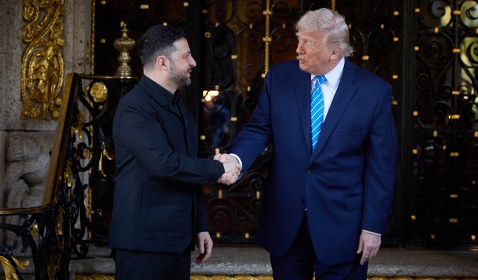 Зеленский обсуждает свободную торговлю с США и ждет от Трампа конкретных гарантий безопасности