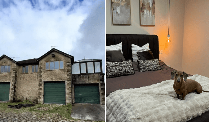 "Ми збожеволіли": пара з Британії перетворила занедбаний автосалон на будинок мрії (фото)