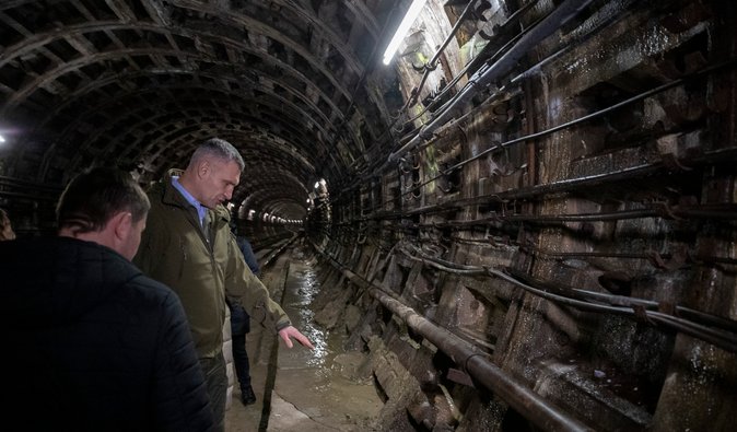 Ремонтные работы на синей ветке метро в Киеве на завершающем этапе, — Кличко