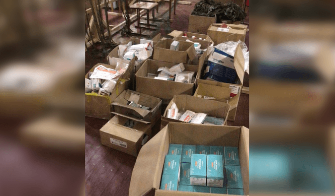 Від турнікетів до памперсів: "волонтер" торгував гуманітаркою для мешканців Ірпеня (фото)