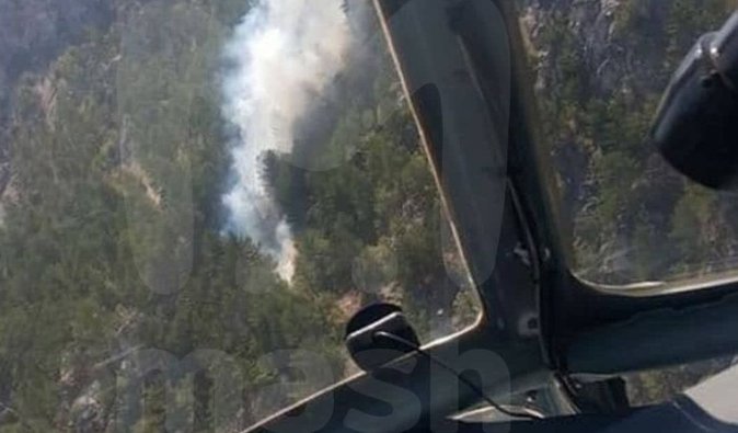 В Турции во время тушения пожара разбился российский самолет-амфибия (видео)