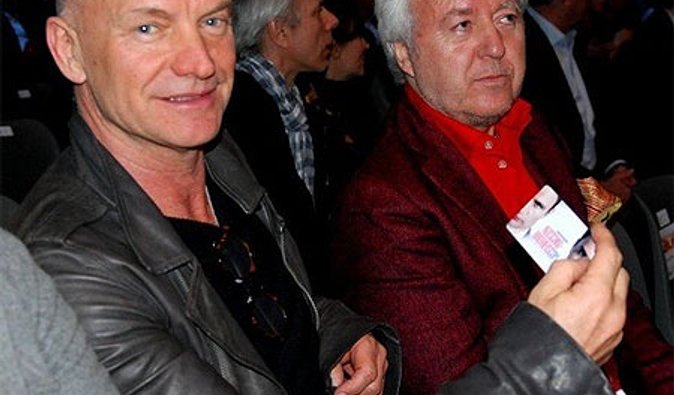Стинг вступил в фан-клуб братьев Кличко