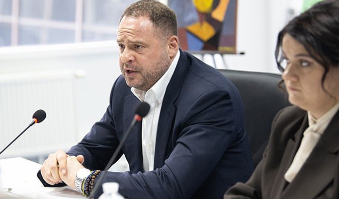 Ермак впервые появился на новой работе после увольнения из Офиса президента: опубликованы фото