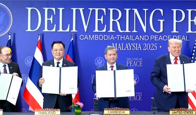 Камбоджа та Таїланд підписали історичну мирну угоду: Трамп виступив свідком на церемонії