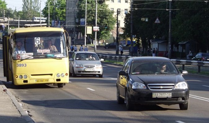 В киевских маршрутках разыгрывают призы