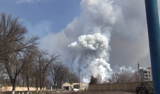 Взрывы боеприпасов в Балаклее: офис генпрокурора объявил подозрение экс-офицеру ВСУ (фото)