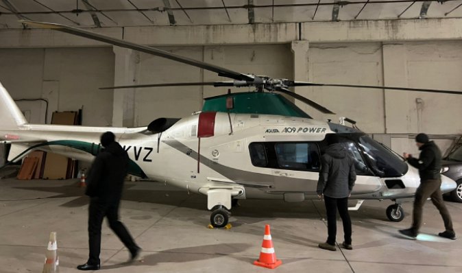 В Киеве арестовали вертолет олигарха Жеваго, — ГБР (фото, видео)
