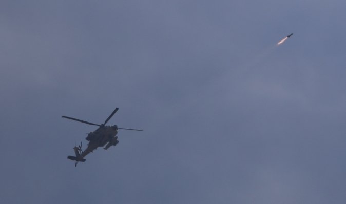 Палестинские боевики пытались сбить израильские вертолеты из ПЗРК "Стрела-2"