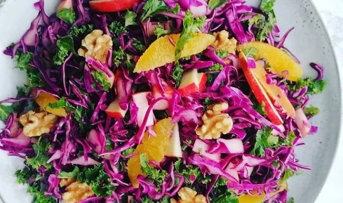Вкусный и хрустящий: рецепт датского салата из капусты