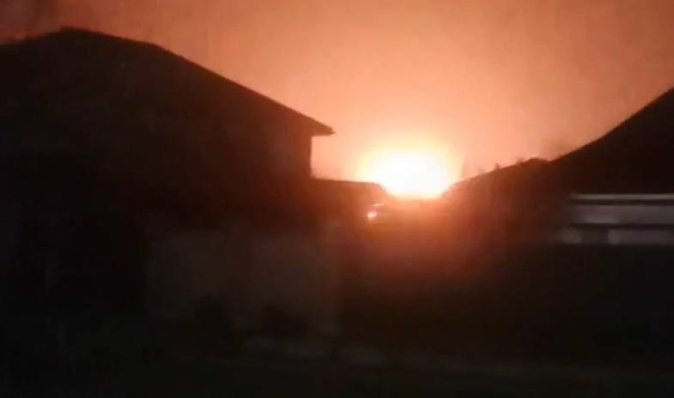 Взрывы и стрельба в Джанкое: оккупанты заявили об атаке БПЛА (фото, видео)