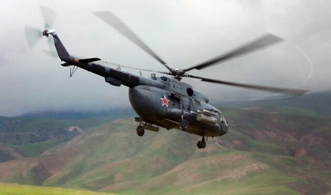 "Функціонально знищили": під Лиманом ЗСУ поцілили HIMARS по вертольоту Мі-8 РФ (відео)