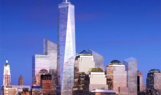 В Нью-Йорке на месте башен-близнецов выросла Башня свободы