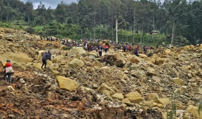 Зсув ґрунту зніс ціле село: у Папуа-Новій Гвінеї загинули близько 2000 осіб