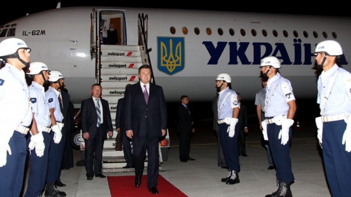 Авиапарк Януковича застраховали на 9 миллионов гривен