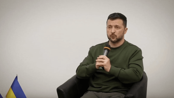 Украина вступит в НАТО только после победы в войне, — Зеленский (видео)