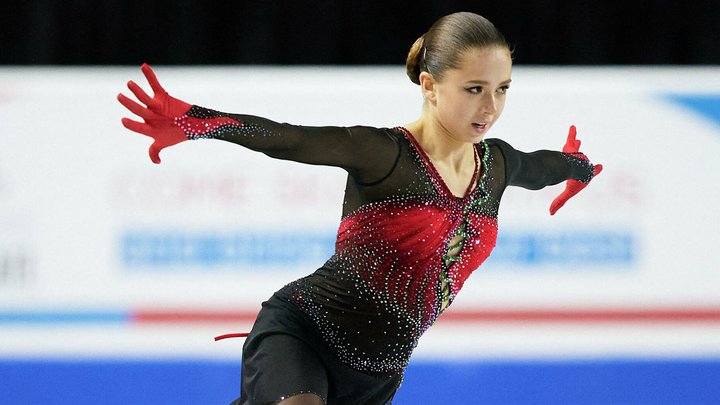Каміла Валієва провела перше тренування після Пекіна (відео)