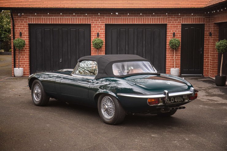 Jaguar E-Type 1974, Jaguar E-Type, спорткар Jaguar
