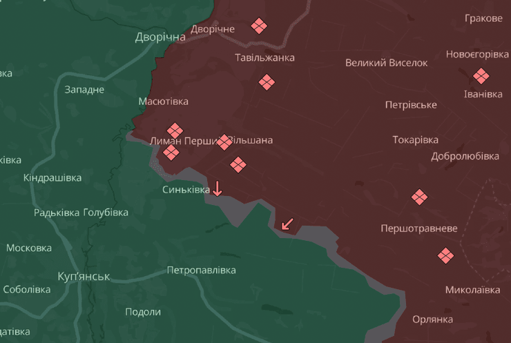 Карта бойових дій