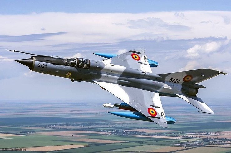 МіГ-21 ВПС Румунії