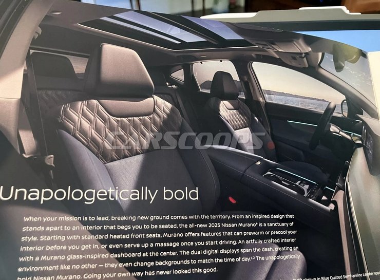 салон Nissan Murano, Nissan Murano, новий Nissan Murano, кросовер Nissan