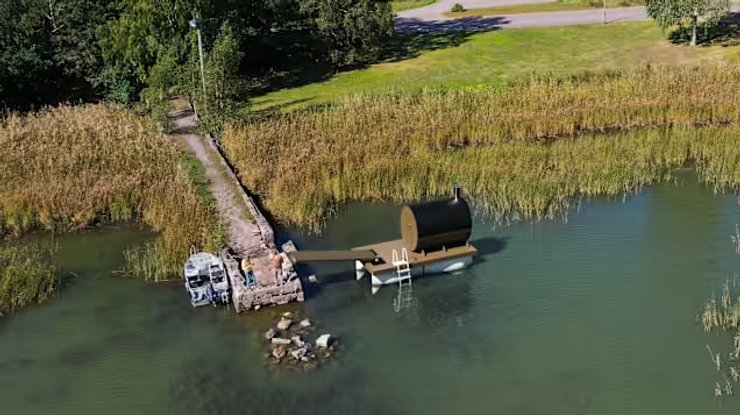 Плавучий причал, Reverlast, корабль, фото