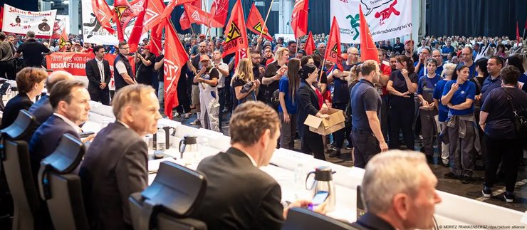 фольксваген протести