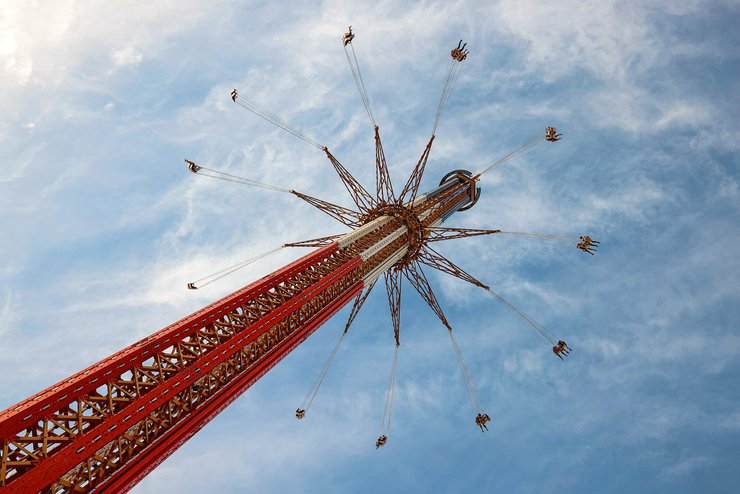 карусель, развлечения в Дубае, экстрим