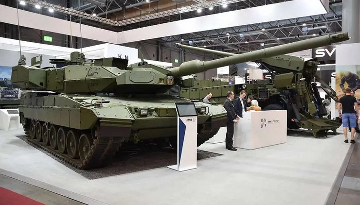 Немецкий танк Leopard 2A8