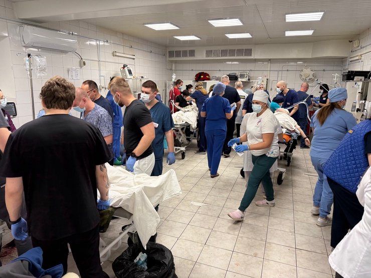 Удар по Днепру – ранены 40 человек