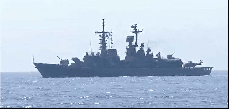 одесса, парад, фрегат