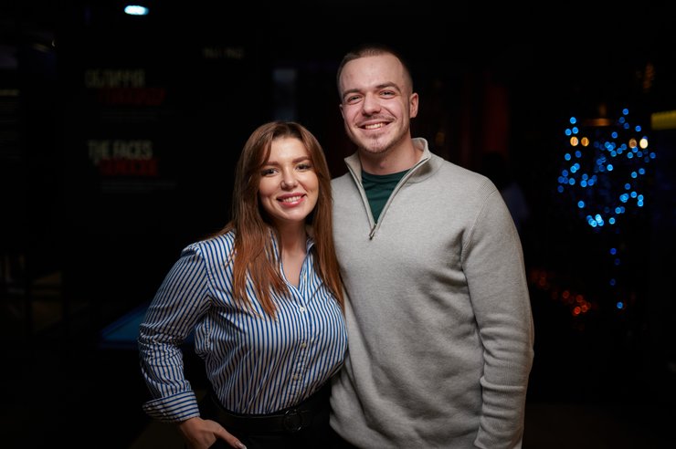 Богдан Осадчук із Тетяною Савицькою