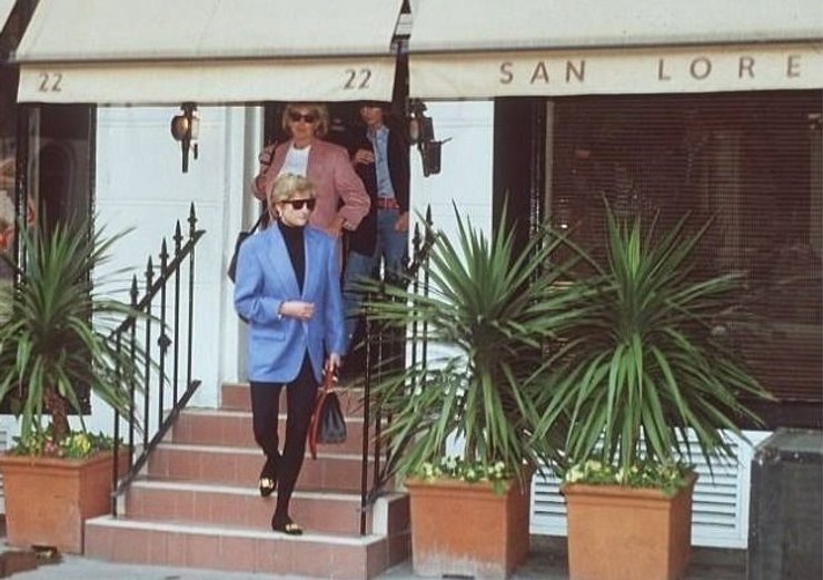 принцесса диана, ресторан сан лоренцо, ресторан в лондоне, ресторан знаменитостей, любимый ресторан дианы