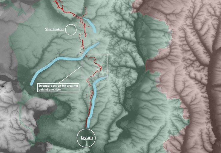 Ізюм і Шевченкове фронт
