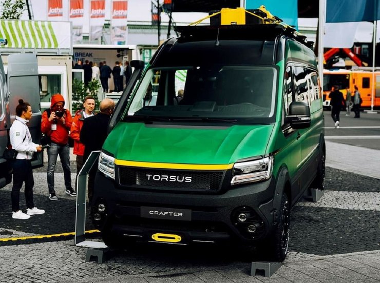 Torsus Crafter 4x4, Torsus Crafter, автобус Torsus, внедорожный автобус, внедорожная маршрутка, Volkswagen Crafter